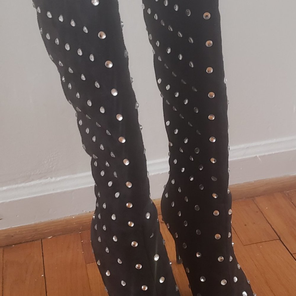 Blue by Bestsy Johnson (Alina) Studded Boots - Picture 9 of 9